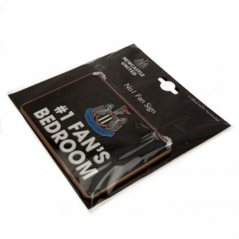 Newcastle United znak za spavaću sobu Bedroom Sign No1 Fan