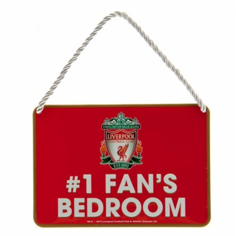 FC Liverpool znak za spavaću sobu Bedroom Sign No1 Fan