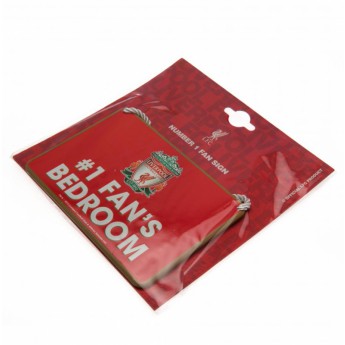 FC Liverpool znak za spavaću sobu Bedroom Sign No1 Fan