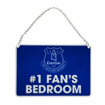 FC Everton znak za spavaću sobu Bedroom Sign No1 Fan