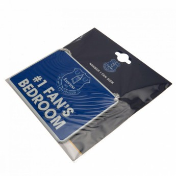 FC Everton znak za spavaću sobu Bedroom Sign No1 Fan