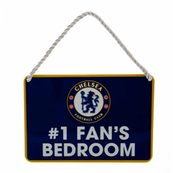 FC Chelsea znak za spavaću sobu blue Bedroom Sign No1 Fan