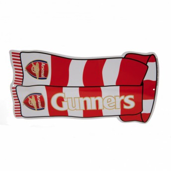 FC Arsenal metalna značka Show Your Colours Sign