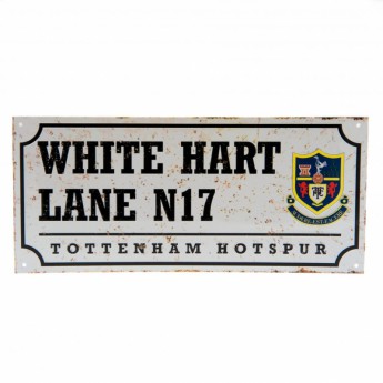 Tottenham Hotspur zidni natpis Street Sign Retro