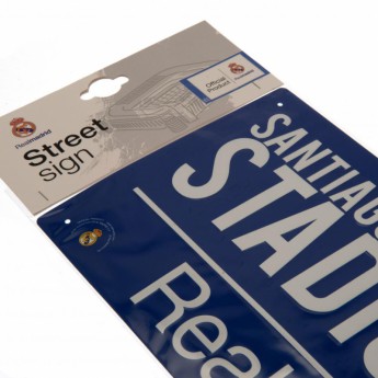 Real Madrid metalna značka Street Sign BL