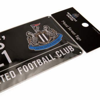 Newcastle United zidni natpis Street Sign BK