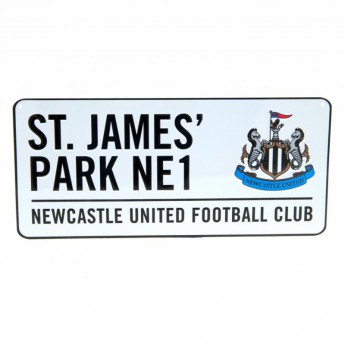 Newcastle United zidni natpis Street Sign
