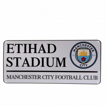 Manchester City zidni natpis Street Sign