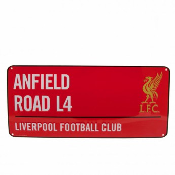 FC Liverpool zidni natpis Street Sign RD