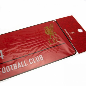 FC Liverpool zidni natpis Street Sign RD