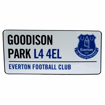 FC Everton zidni natpis Street Sign