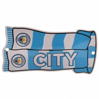 Manchester City znak za prozor Show Your Colours Window Sign