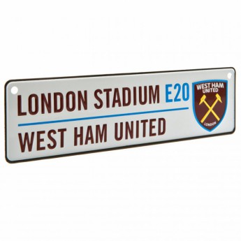 West Ham United znak za prozor Window Sign