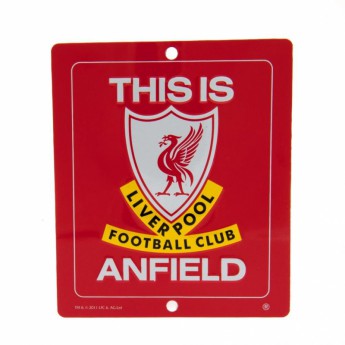 FC Liverpool znak za prozor Window Sign SQ