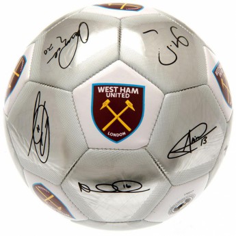 West Ham United potpisana lopta Football Signature SV
