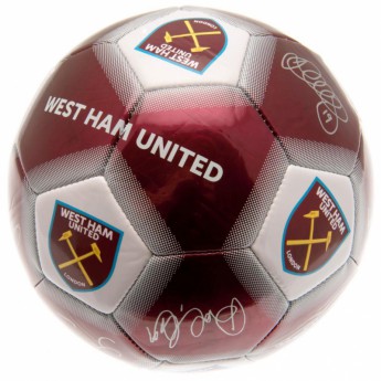 West Ham United potpisana lopta Football Signature