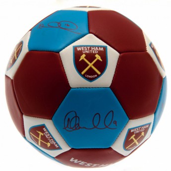 West Ham United nogometna lopta Nuskin Football Size 3