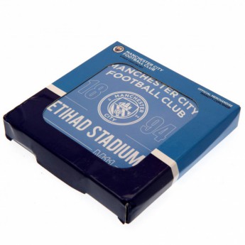 Manchester City set podmetača 4pk Coaster Set