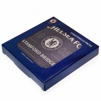 FC Chelsea set podmetača 4pk Coaster Set