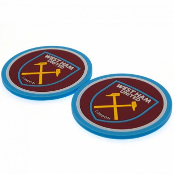 West Ham United set podmetača 2pk Coaster Set