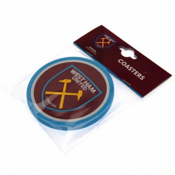 West Ham United set podmetača 2pk Coaster Set