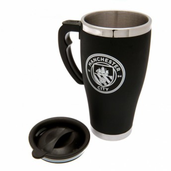 Manchester City putna šalica black Travel Mug with handle