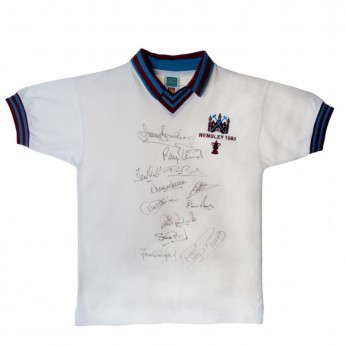 Legende nogometni dres West Ham United 1980 FA Cup Final Signed Shirt