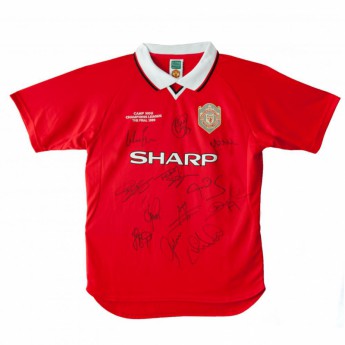Legende nogometni dres Manchester United 1999 Champions League Final Signed Shirt