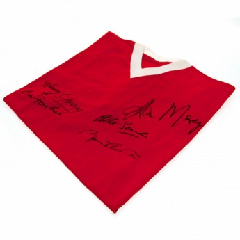 Legende nogometni dres Manchester United 1958 Busby Babes Signed Shirt