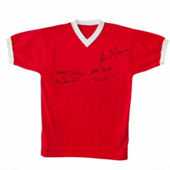 Legende nogometni dres Manchester United 1958 Busby Babes Signed Shirt