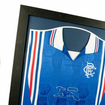 FC Rangers uokvireni dres Laudrup Signed Shirt (Framed)