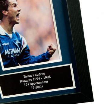 FC Rangers uokvireni dres Laudrup Signed Shirt (Framed)