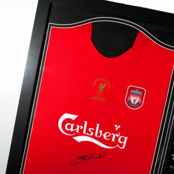Legende uokvireni dres FC Liverpool Gerrard Signed Shirt Istanbul (Framed)