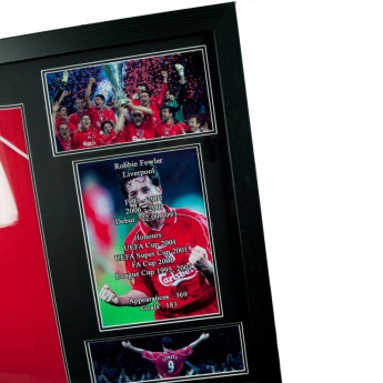 Legende uokvireni dres FC Liverpool Fowler Signed Shirt (Framed)