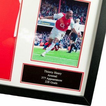 Legende uokvireni dres FC Arsenal Henry Signed Shirt (Framed)