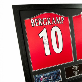 Legende uokvireni dres FC Arsenal Bergkamp & Henry Signed Shirts (Dual Framed)