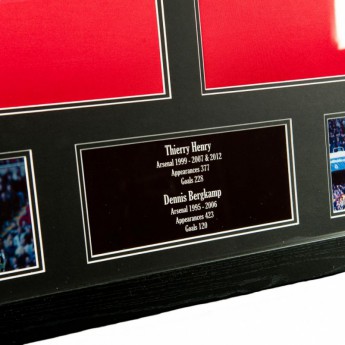 Legende uokvireni dres FC Arsenal Bergkamp & Henry Signed Shirts (Dual Framed)