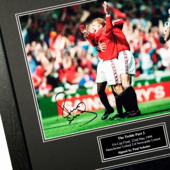 Legende slika u okviru Manchester United Treble Winners Signed Framed Prints