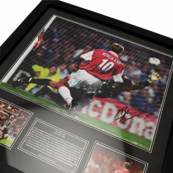 Legende slika u okviru FC Arsenal Bergkamp Signed Framed Print