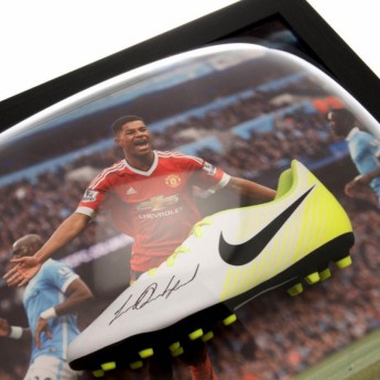 Legende uokvirene kopačke Manchester United Rashford Signed Boot (Framed)