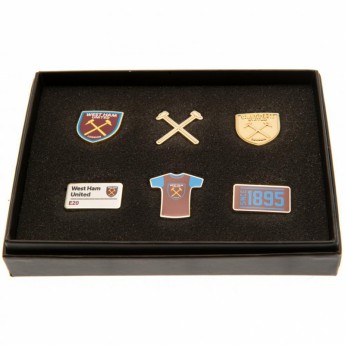 West Ham United set znački 6 Piece Badge Set