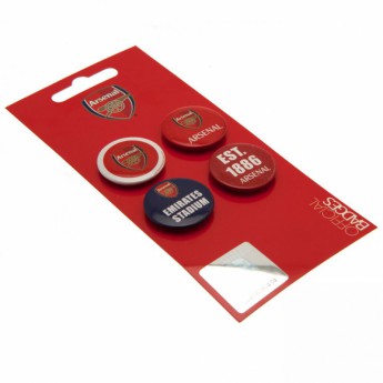 FC Arsenal set znački Button Badge Set