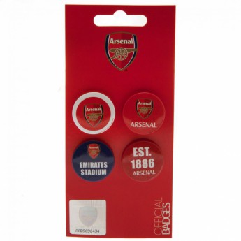 FC Arsenal set znački Button Badge Set