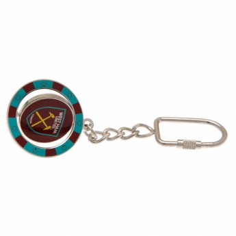 West Ham United privjesak za ključeve Spinner Keyring PC