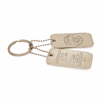 Manchester City privjesak za ključeve Dog Tag Keyring