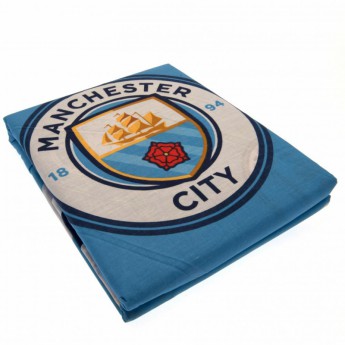 Manchester City posteljina za jedan krevet Single Duvet Set PL