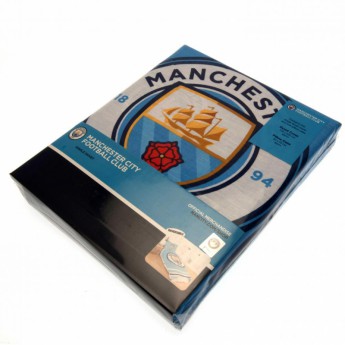 Manchester City posteljina za jedan krevet Single Duvet Set PL