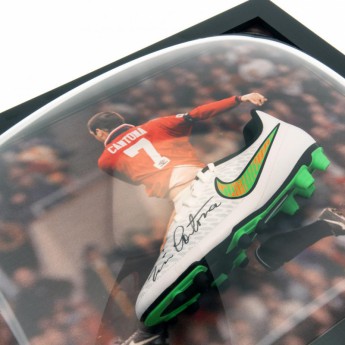 Legende uokvirene kopačke Manchester United Cantona Signed Boot (Framed)