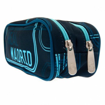 Real Madrid pernica Double Zip Pencil Case