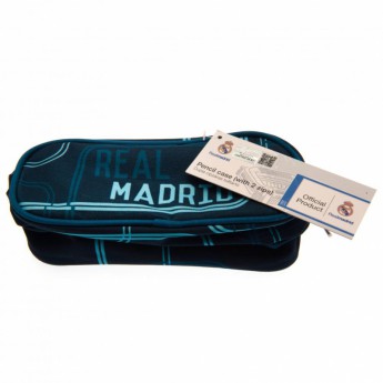 Real Madrid pernica Double Zip Pencil Case